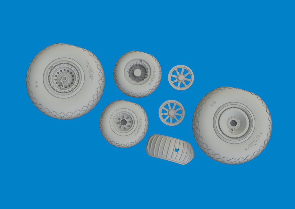 Eduard Brassin 6481113 1:48 Consolidated B-24D Liberator Wheels