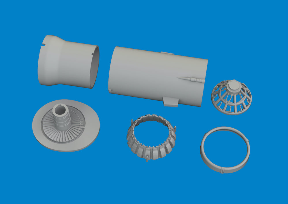 Eduard Brassin 6481149 1:48 Mikoyan MiG-21F exhaust nozzle