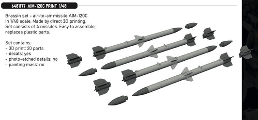 Eduard Brassin 6481177 1:48 AIM-120C