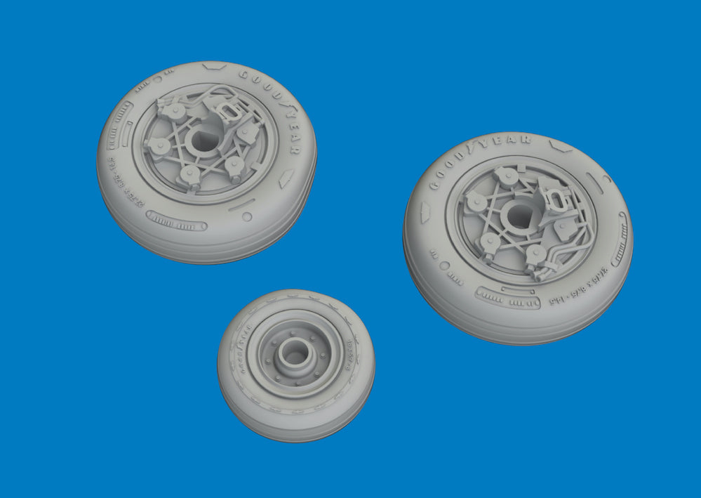 Eduard Brassin 6481189 1:48 Lockheed-Martin F-16I SUFA Wheels