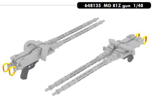 Eduard Brassin 648135 1:48 MG 81Z gun