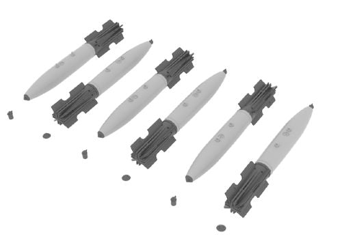Eduard Brassin 648137 1:48 Mark 82 bomb with airbrake late kits