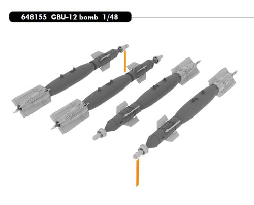 Eduard Brassin 648155 1:48 GBU-12 bomb