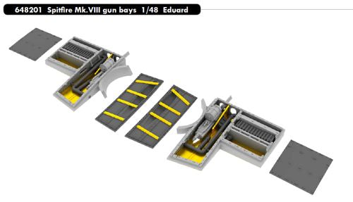Eduard Brassin 648201 1:48 Supermarine Spitfire Mk.VIII gun bays