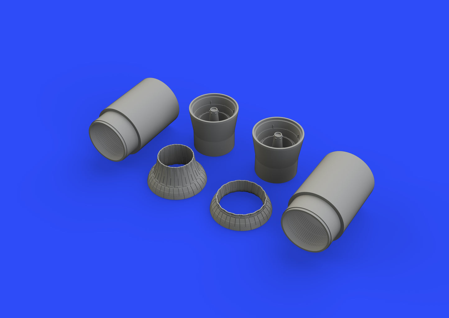 Eduard Brassin 648311 1:48 Grumman F-14A Tomcat exhaust nozzles