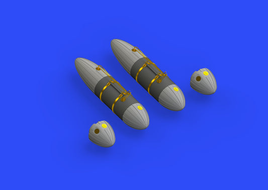 Eduard Brassin 648350 1:48 North-American P-51D Mustang 108gal paper tanks