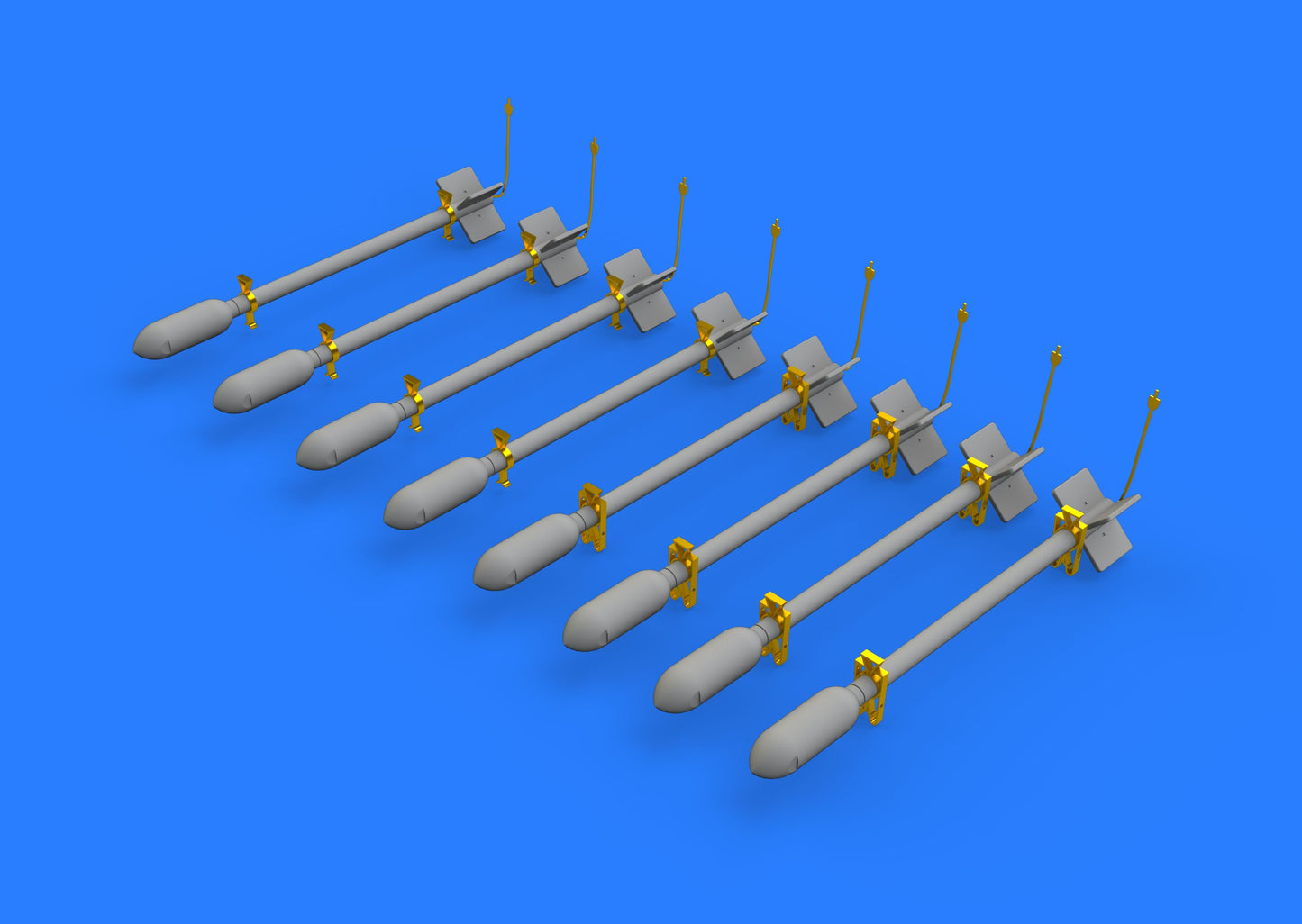 Eduard Brassin 648394 1:48 British Rocket Projectiles RP-3 60lb S.A.P.