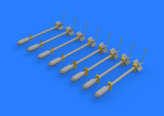 Eduard Brassin 648394 1:48 British Rocket Projectiles RP-3 60lb S.A.P.