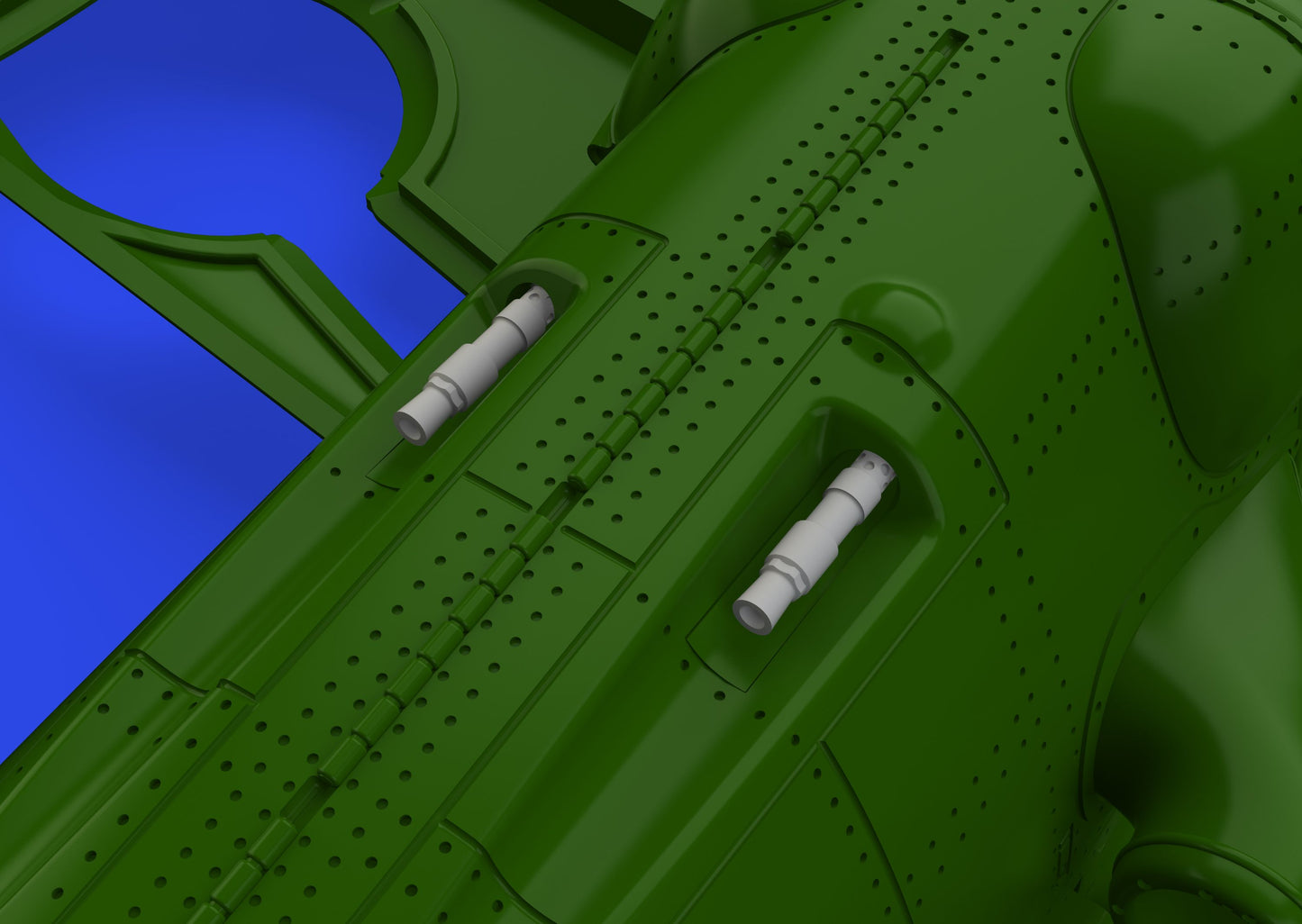 Eduard Brassin 648401 1:48 Messerschmitt Bf-109G-6 gun barrels