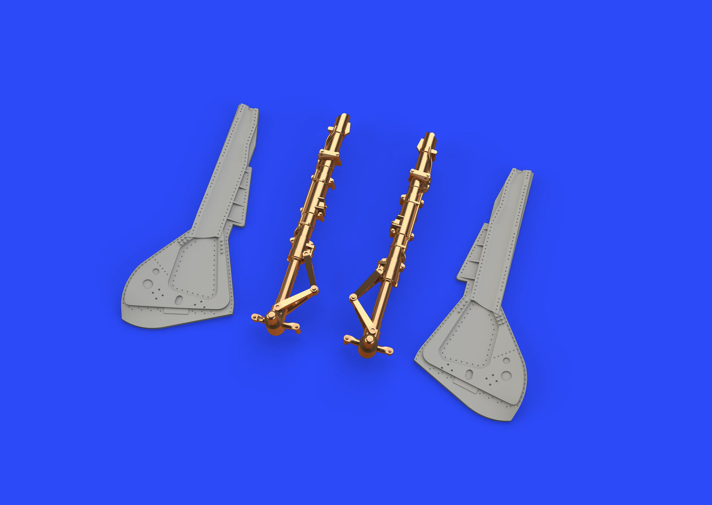 Eduard Brassin 648437 1:48 Focke-Wulf Fw-190A-8/R2 undercarriage legs BRONZE