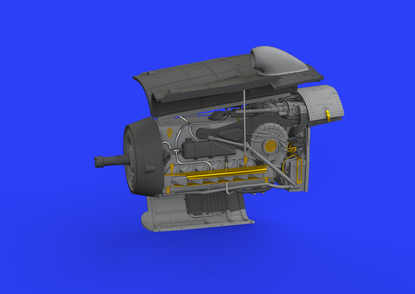 Eduard Brassin 648441 1:48 Messerschmitt Bf-109G-10 engine
