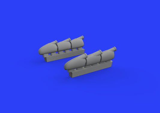 Eduard Brassin 648456 1:48 Supermarine Spitfire Mk.1 exhaust stacks