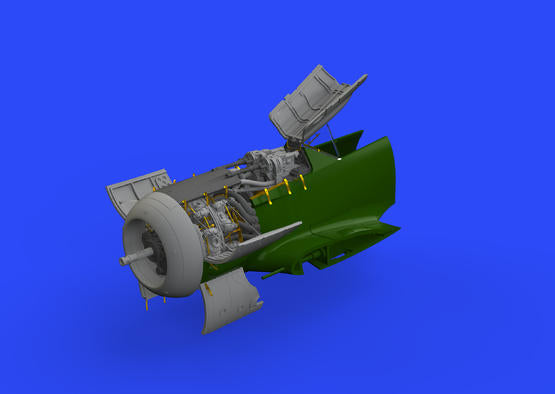 Eduard Brassin 648464 1:48 Focke-Wulf Fw-190A-8 engine & fuselage guns