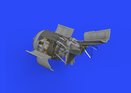 Eduard Brassin 648464 1:48 Focke-Wulf Fw-190A-8 engine & fuselage guns