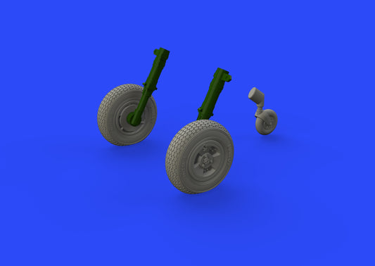 Eduard Brassin 648469 1:48 Supermarine Spitfire Mk.XIV wheels - 3spoke