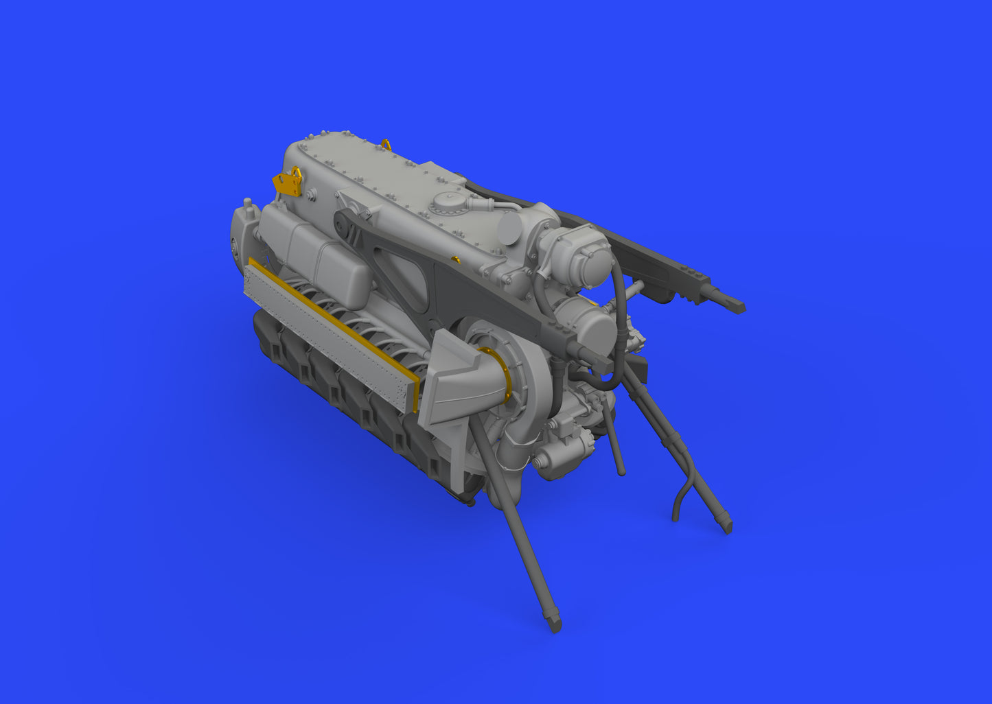 Eduard Brassin 648474 1:48 Messerschmitt Bf-109E engine