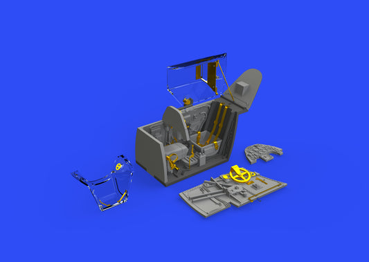 Eduard Brassin 648479 1:48 Messerschmitt Bf109G-10/U4 cockpit