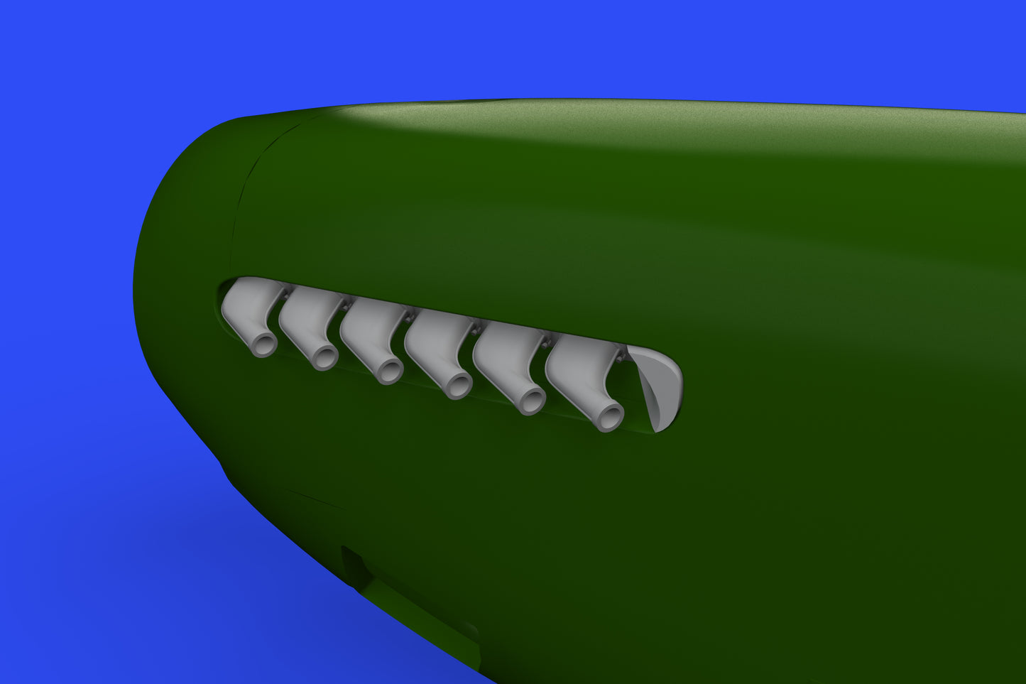 Eduard Brassin 648485 1:48 North-American P-51D-5 Mustang exhaust stacks