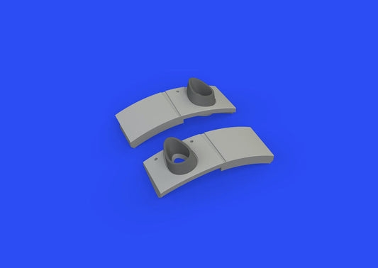 Eduard Brassin 648721 1:48 Mitsubishi A6M2 Zero Model 11 exhausts early