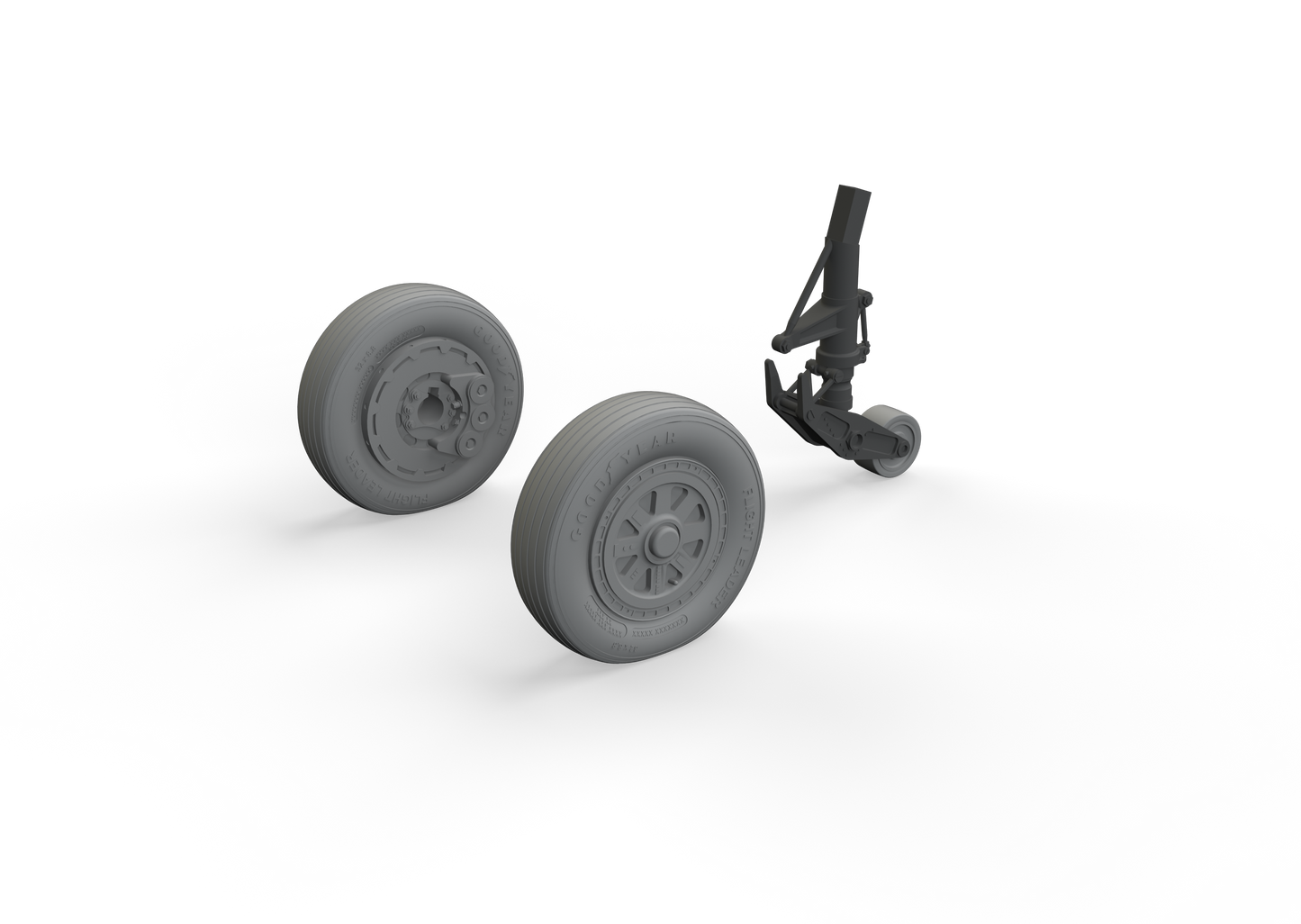 Eduard Brassin 648760 1:48 Douglas A-1H Skyraider wheels