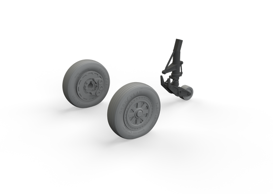Eduard Brassin 648760 1:48 Douglas A-1H Skyraider wheels