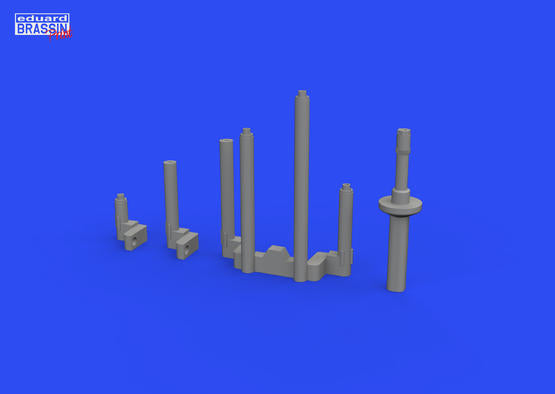 Eduard Brassin 648789 1:48 Lockheed P-38J Lightning gun barrels 3D-printed
