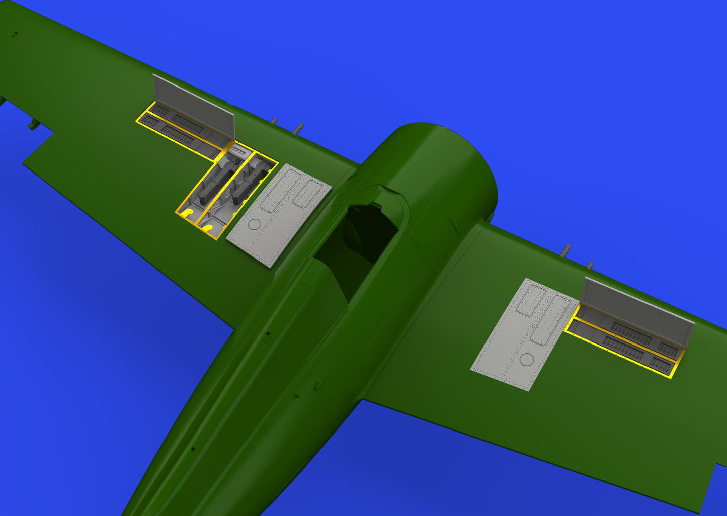 Eduard Brassin 648793 1:48 F4F-3 Wildcat gun bays 3D-printed