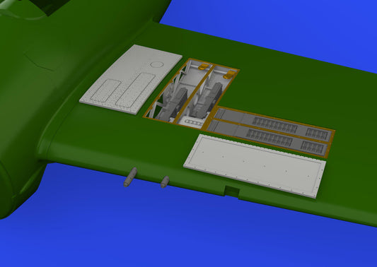 Eduard Brassin 648793 1:48 F4F-3 Wildcat gun bays 3D-printed