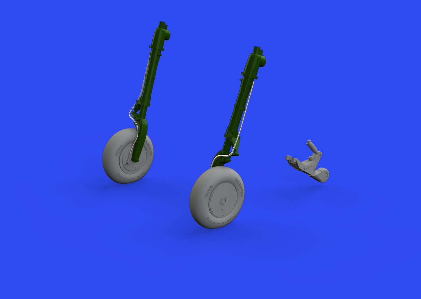 Eduard Brassin 648808 1:48 Mitsubishi A6M2/A6M3 wheels with smooth tire