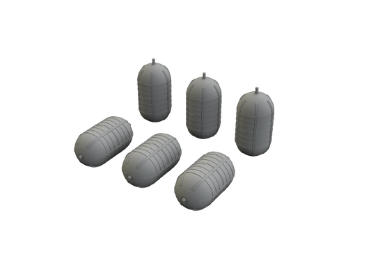Eduard Brassin 648810 1:48 WWII USAAF oxygen tank G-1 3D-printed