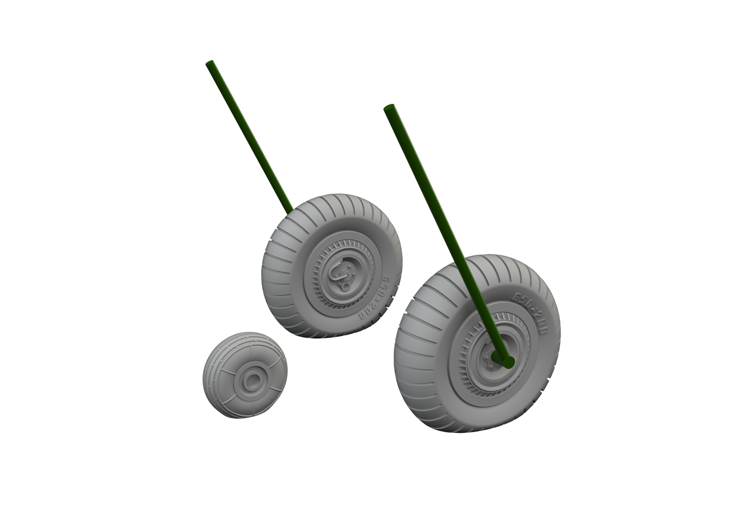 Eduard Brassin 648821 1:48 Yakovlev Yak-9D wheels