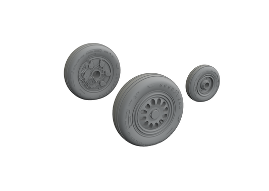 Eduard Brassin 648833 1:48 Lockheed-Martin F-16C wheels late