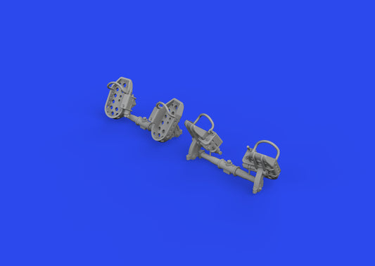 Eduard Brassin 648874 1:48 Messerschmitt Bf-109E rudder pedals late