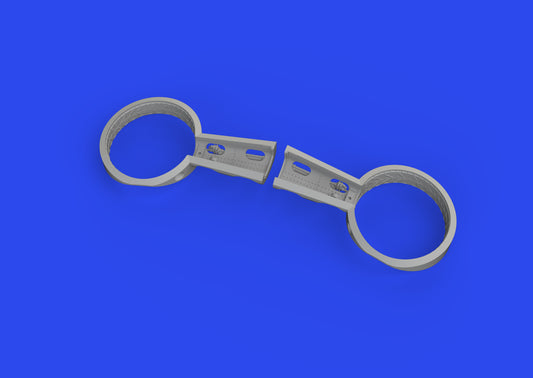 Eduard Brassin 648880 1:48 Messerschmitt Bf-109F wheel bays rounded to be used with Eduard