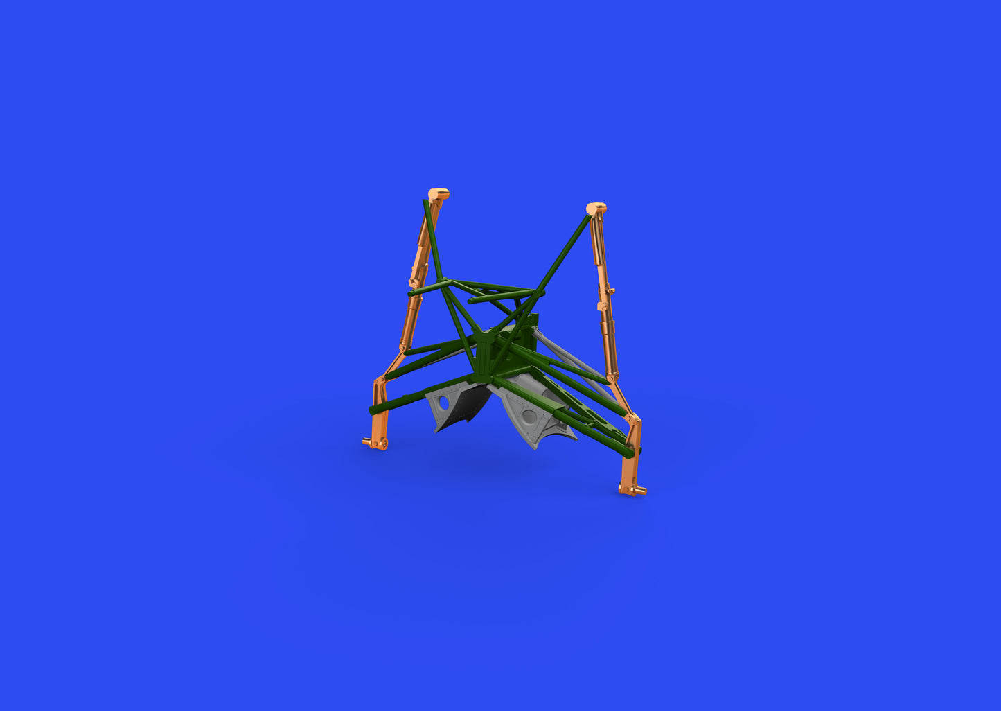 Eduard Brassin 648886 1:48 FM-2 Wildcat undercarriage legs BRONZE to be used with Eduard
