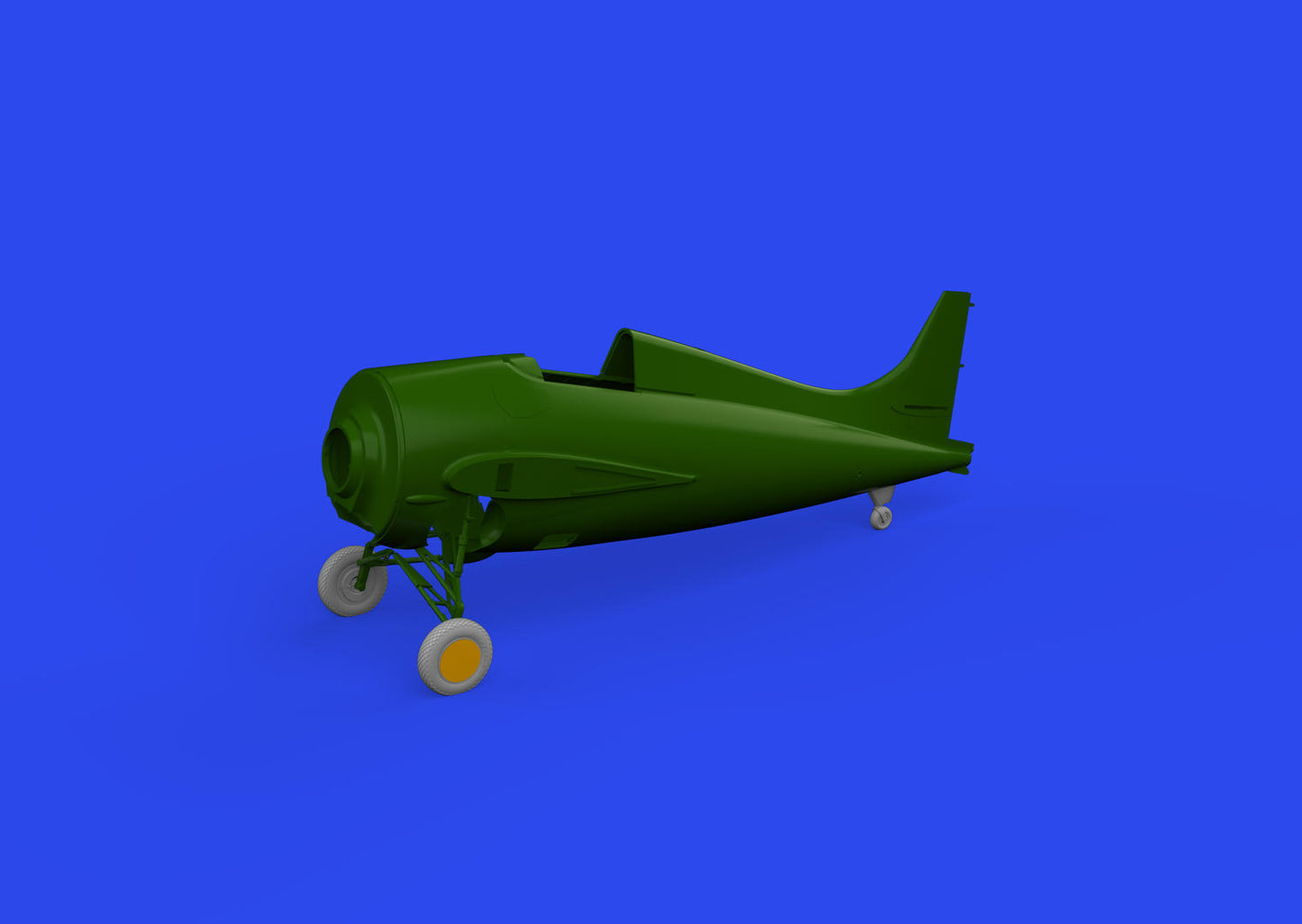 Eduard Brassin 648887 1:48 FM-2 Wildcat wheels to be used with Eduard