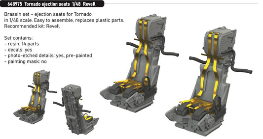 Eduard Brassin 648975 1:48 Panavia Tornado ejection seats