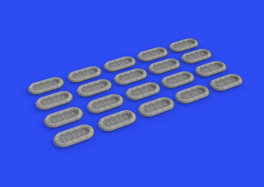 Eduard Brassin 653006 1:350 Carley float for 10 people Type 2 3D-printed