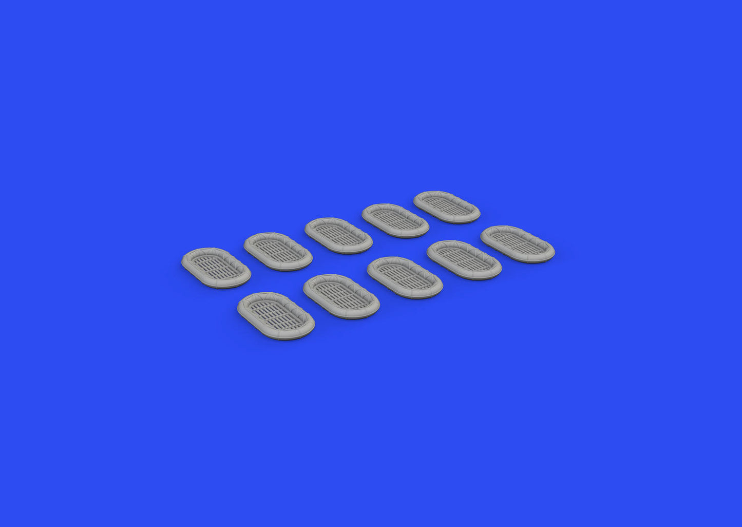 Eduard Brassin 653012 1:350 Carley float for 25 people  Type 2 3D-printed