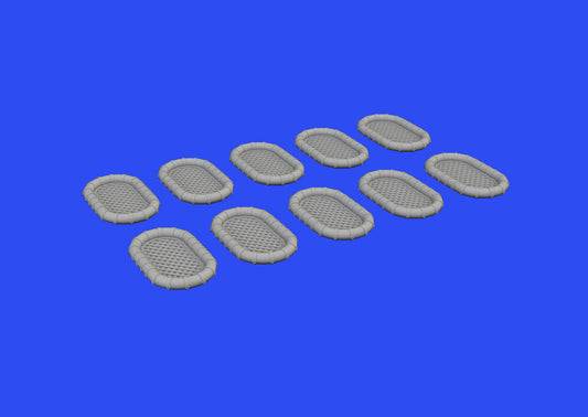 Eduard Brassin 653013 1:350 Carley float for 40 people Type 1 3D-printed