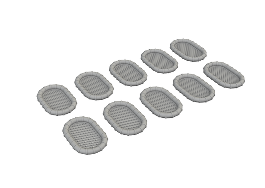 Eduard Brassin 653015 1:350 Carley float for 60 people ' Type 1