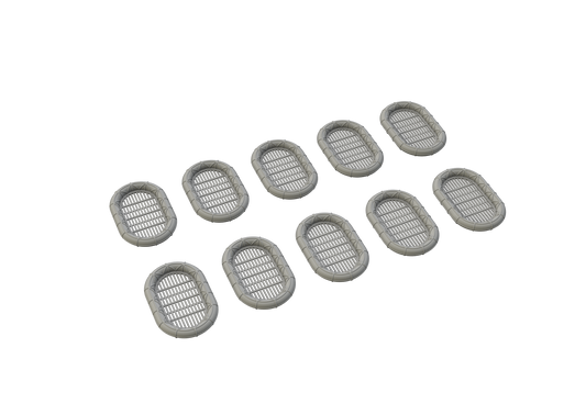 Eduard Brassin 653016 1:350 Carley float for 60 people Type 2 3D-printed