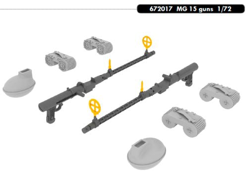 Eduard Brassin 672017 1:72 MG 15 guns