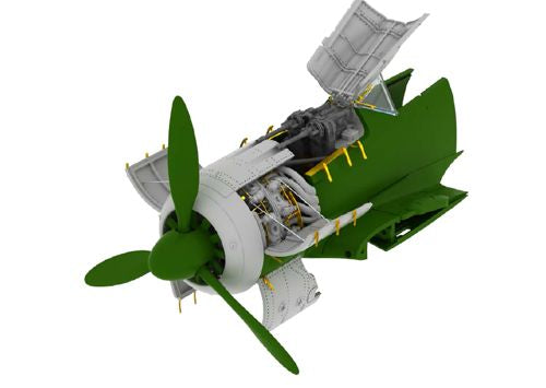 Eduard Brassin 672088 1:72 Focke-Wulf Fw-190A-8 engine & fuselage guns