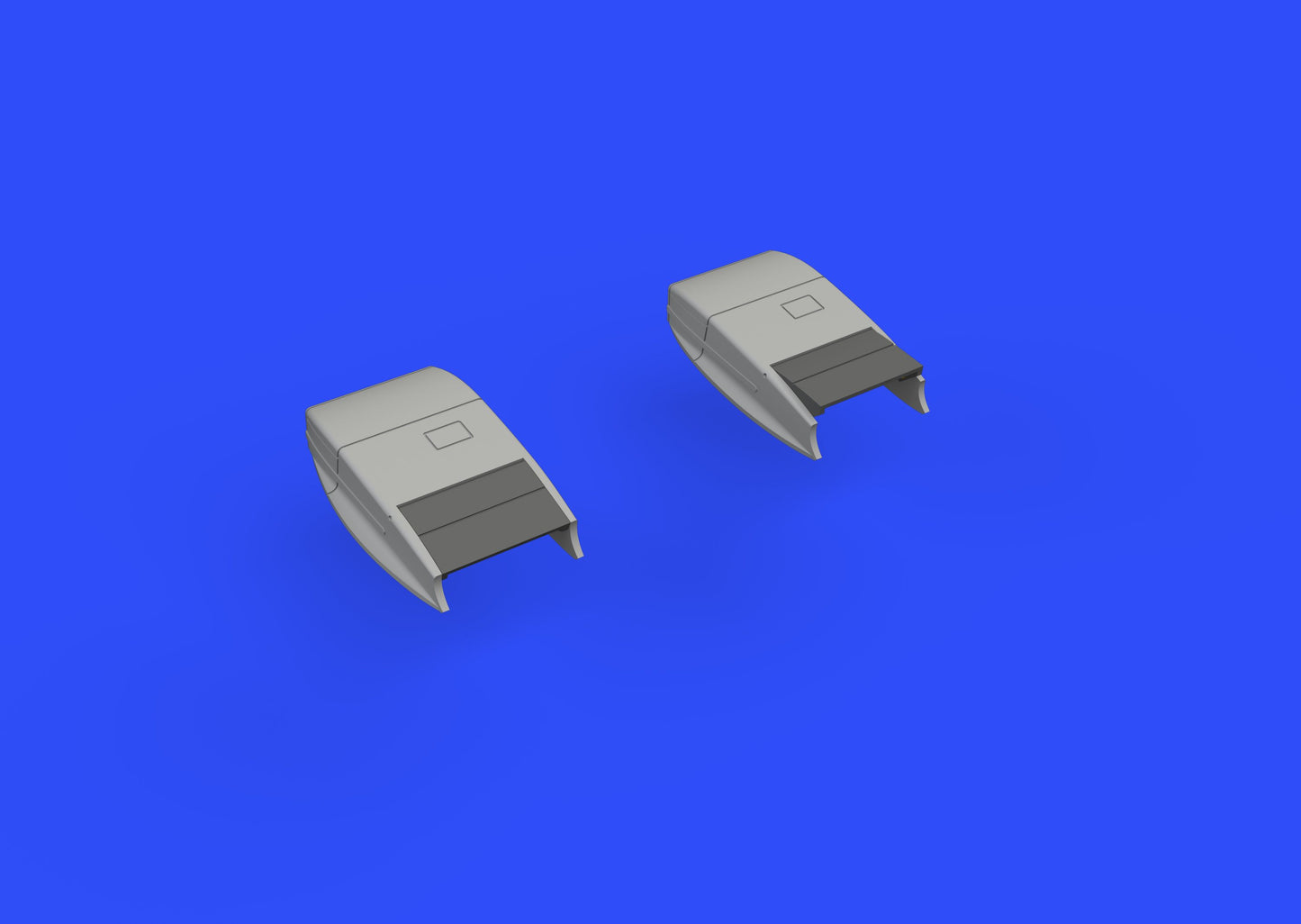 Eduard Brassin 672173 1:72 Spitfire Mk.VIII/Mk.IXe/Mk.Mk.IXc/ Mk.XVI radiator fairings