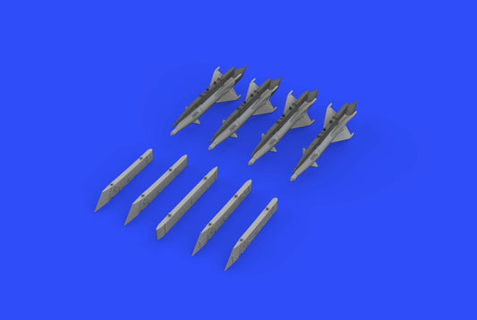 Eduard Brassin 672192 1:72 RS-2US missiles with pylons for MiG-21