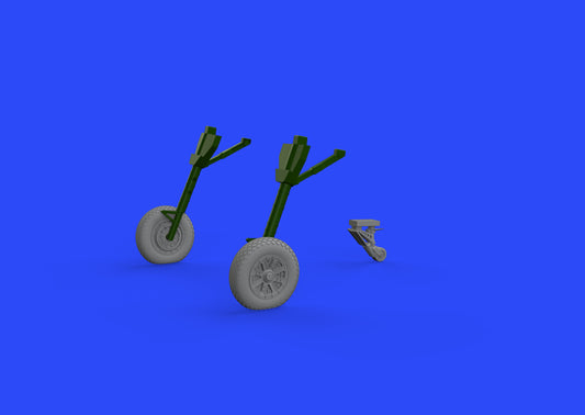 Eduard Brassin 672203 1:72 Grumman F6F-3/F6F-5 Hellcat wheels with weighted tyre effect