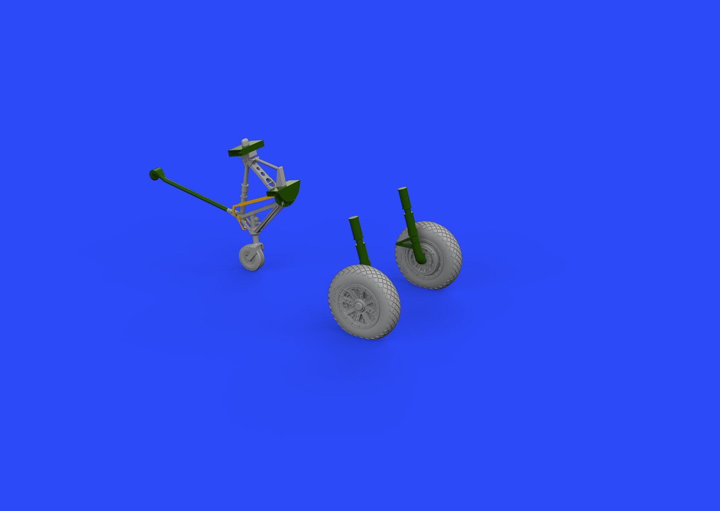 Eduard Brassin 672204 1:72 Vought F4U-1A Corsair wheels with weighted tyre effect