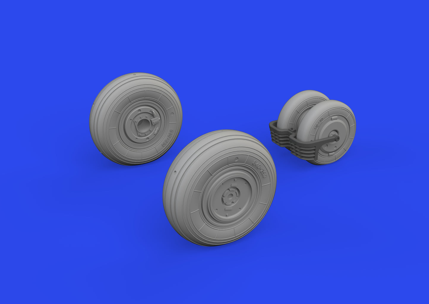 Eduard Brassin 672330 1:72 MiG-29 wheels to be used with Great Wall Hobby
