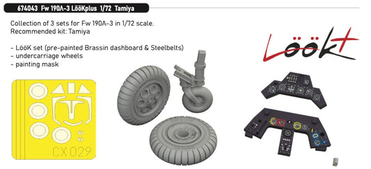 Eduard Brassin 674043 1:72 Focke-Wulf Fw-190A-3 LööKplus